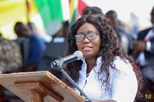 Fisheries Minister, Elisabeth Afoley Quaye