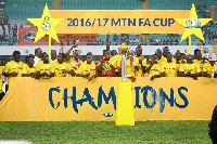 Asante Kotoko won the 2017  MTN FA Cup a few weeks ago