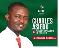 Charles Asiedu, a son of NDC National Chairman, Johnson Asiedu Nketiah,