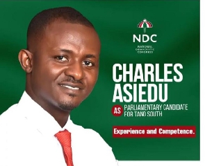 Charles Asiedu, a son of NDC National Chairman, Johnson Asiedu Nketiah,