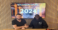 Danish-Ghanaian midfielder Solomon Opoku