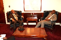 Ambassador Smith calls on Namibia ambassador