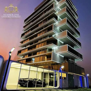 A photo of No 1 Oxford Street Hotel in Osu A photo of No 1 Oxford Street Hotel in Osu
