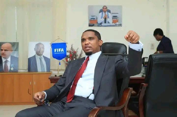 Eto’o secures second term as FECAFOOT President