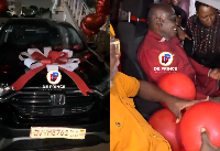 Salinko has surprised Mc Abraham with a brand-new car in recognition of his dedication to God's work