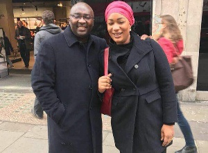 Vice President Dr Mahamudu Bawumia and Samira Bawumia