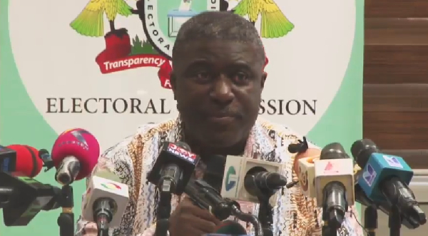 Dr. Bossman Asare,Deputy Chairman of the Electoral Commission