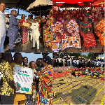 The charitable initiative, was organised as part of his annual Christmas outreach