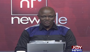 Samson Anyenini, host of Newsfile