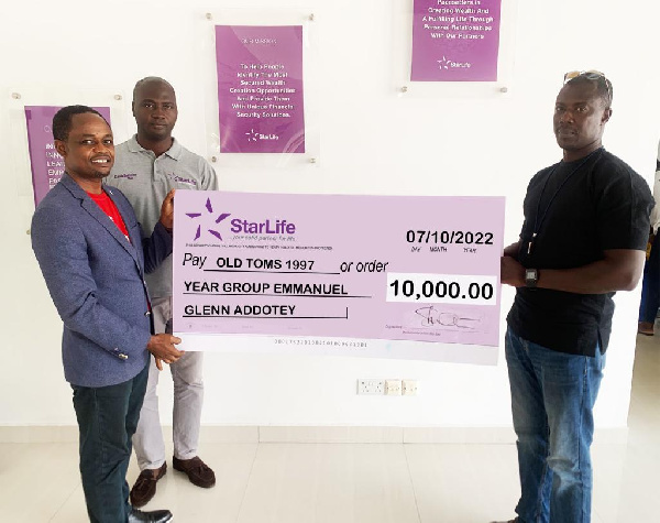StarLife Assurance pays GHC10,000 as first claim for its ‘My Clique’ policy