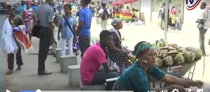 Hawkers return to Kwame Nkrumah Circle Interchange