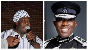 Bugri Naadu (L) has admitted to recording a leaked tape of an alleged plot to remove the IGP (R)