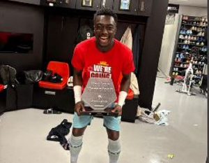 Edwin Danquah plays for Excelsior Rotterdam