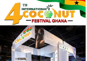 The 4th edition of the International Coconut Festival Ghana  will be held at the AICC