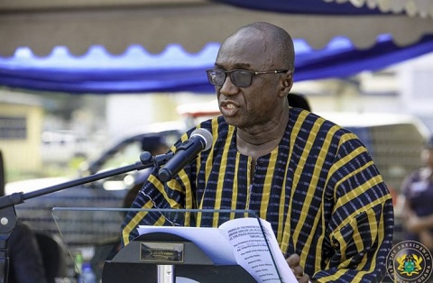 Interior Minister and MP for Nandom Constituency, Ambrose Dery