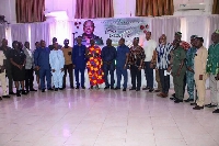 Stakeholders and attendees in a photo