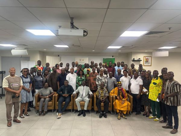 Members of the Traditional and Alternative Medicine in a group photo