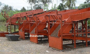 A photo of a machine used in mining