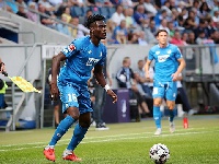 Kassim Adams in action for Hoffenheim