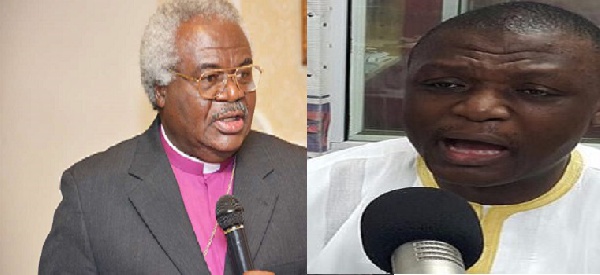 Professor Emmanuel Martey and Kofi Adams
