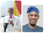 Collage of St Sark and Ghana's Education Minister Haruna Iddrisu