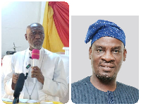 Collage of St Sark and Ghana's Education Minister Haruna Iddrisu