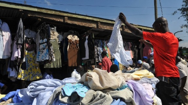 Influx of thrift clothes in the local market