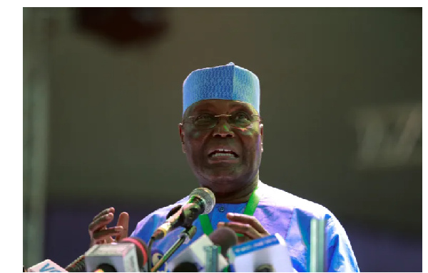 Former Nigerian Vice President Atiku Abubakar is one of two opposition presidential candidates