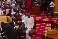 Ken Ofori Atta, Finance Minister in white