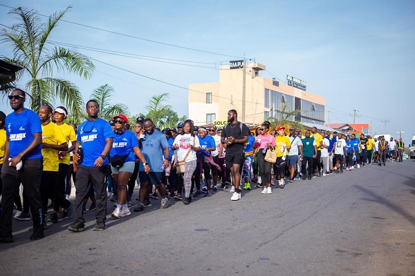 Over 500 joined the Ghana Walk 2025 to combat non-communicable diseases