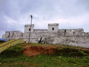 The Fort Saint Anthony at Axim is the largest in Ghana