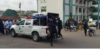 Students of the Islamic SHS in Kumasi clashed with security officers during a protest