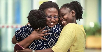 There were emotional reunions at Uganda's Entebbe International Airport