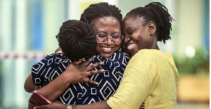 There were emotional reunions at Uganda's Entebbe International Airport