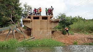 A bridge in Mepe that needs reconstruction