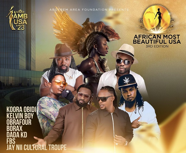 Artistes who will perform at the African Most Beautiful event