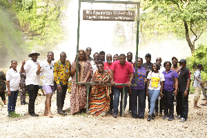 Minister for Tourism, Culture, and Creative Arts, Abla Dzifa Gomashie