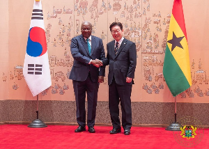 President Mahama and South Korean President