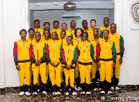 Ghana swimming team players