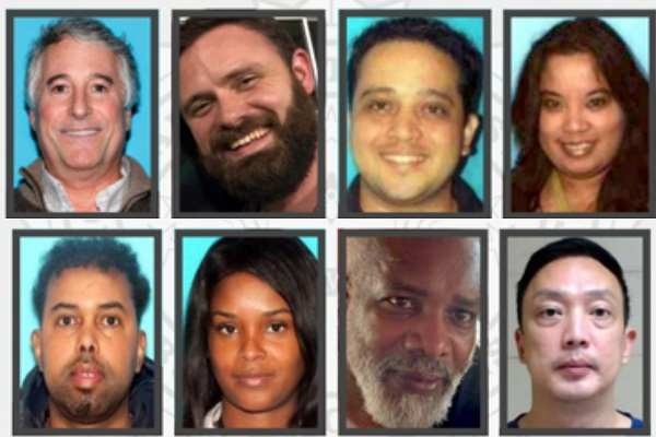 The 8 most wanted fraudsters in the US