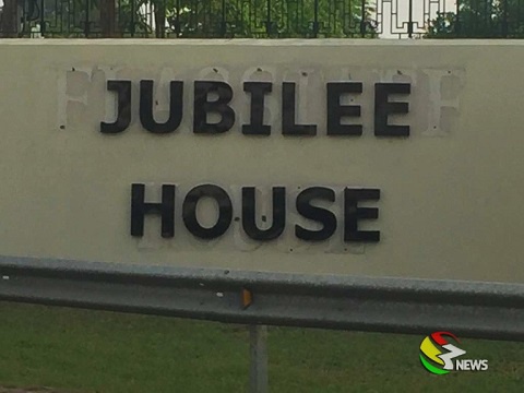 The building was constructed by Former President Kufuor to mark Ghana's 50th anniversary