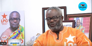 Flagbearer of the Liberal Party of Ghana (LPG), Kofi Agbenu Akpaloo