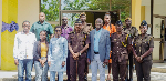 A group photo the Prisons Command and the Cape Coast Technical University