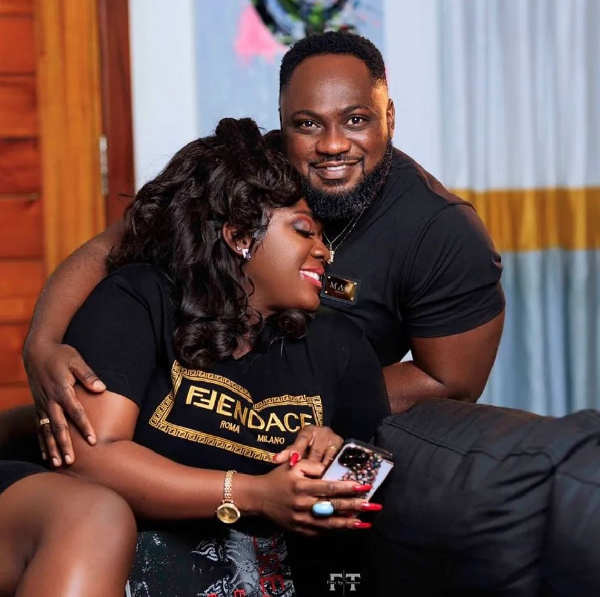 Tracey Boakye and her husband, Frank Badu Ntiamoah