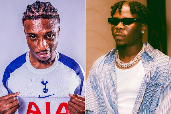 Netizens react as Tottenham announces Kudus signing with Stonebwoy's 'Overlord'