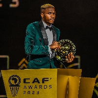 Nigerian striker, Victor Osimhen,