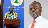 Samuel Atta Akyea (L) and Ken Agyapong (R)