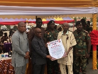 Col. Ekow Jones was awarded with a citation