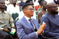 Member of Parliament for Madina, Dr Francis-Xavier Sosu (M)