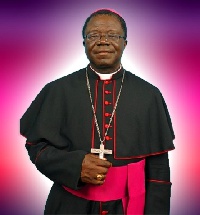 Most Reverend Joseph Osei-Bonsu, immediate past President of the Ghana Catholic Bishops